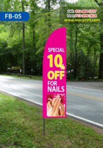 banner quảng cáo cho tiệm nail