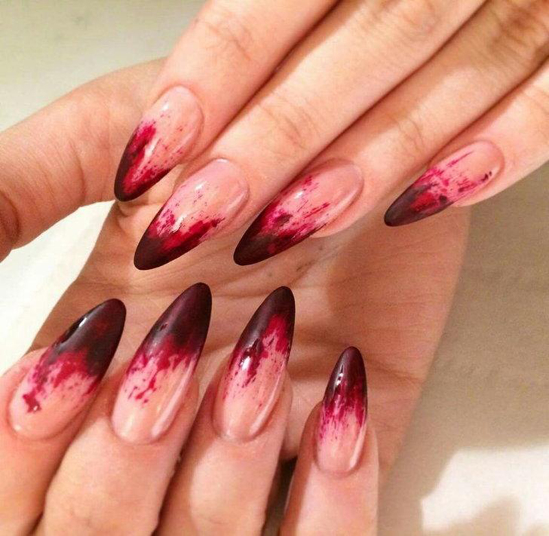 mẫu nail halloween