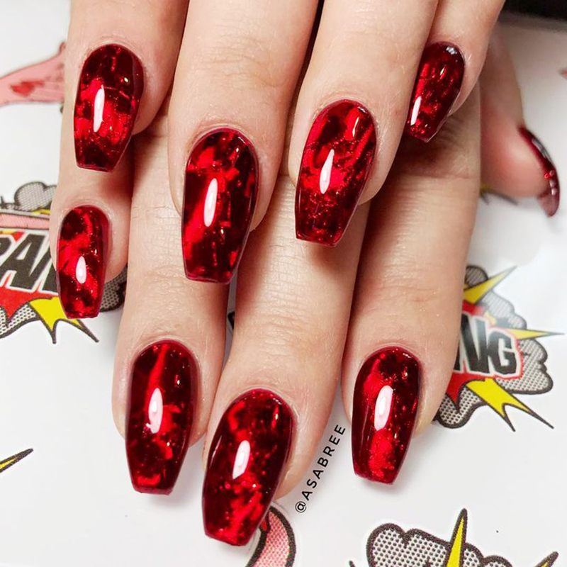 mẫu nail halloween