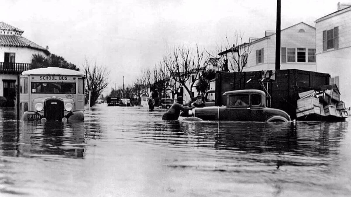 Great Flood of 1862 - Cơn lũ lịch sử ở California - Ảnh minh họa