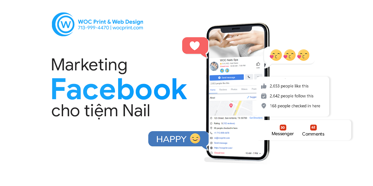 quang cao marketing facebook cho tiem nail