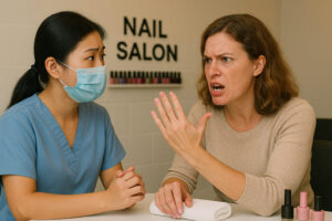 Tiếng Anh Ngành Nail – Xử Lý Phàn Nàn Của Khách Hàng