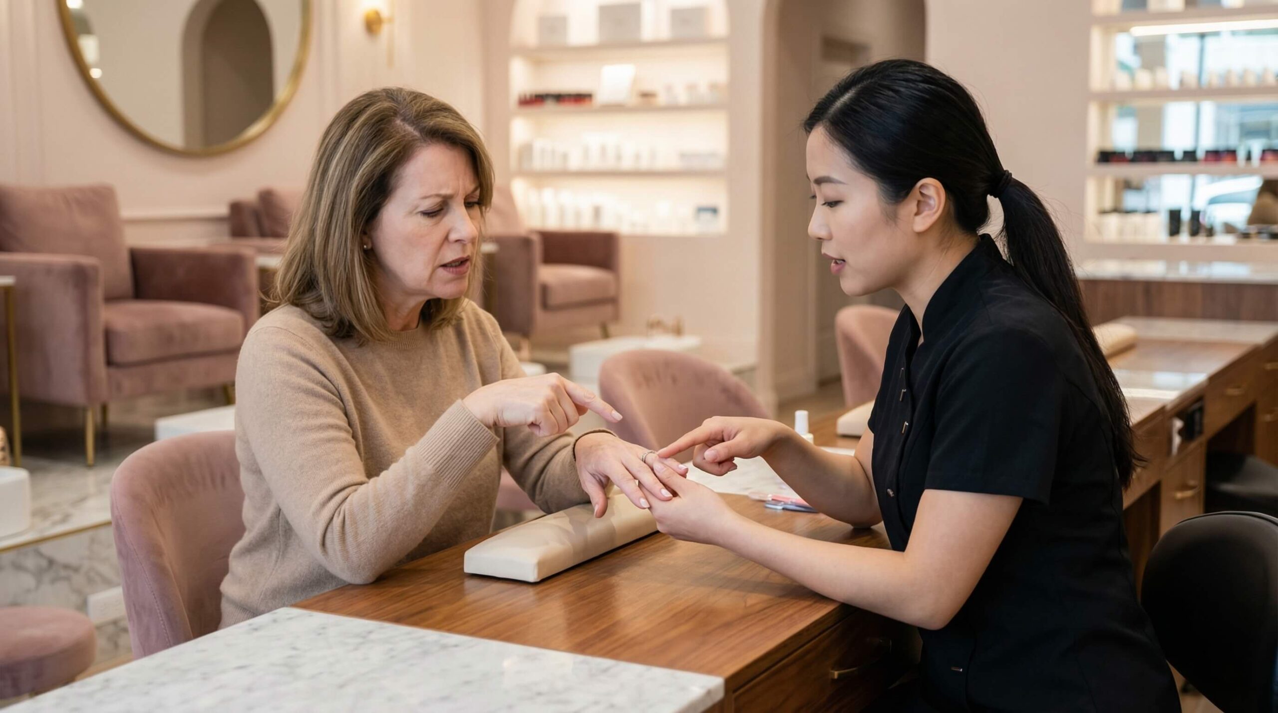 Tiếng Anh Ngành Nail - Xử Lý Phàn Nàn Của Khách Hàng