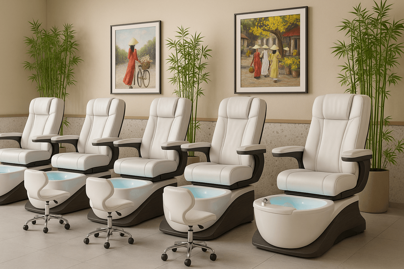 Tôn vinh văn hóa Việt Nam trong tiệm nails: Trang trí, sự kiện và dịch vụ